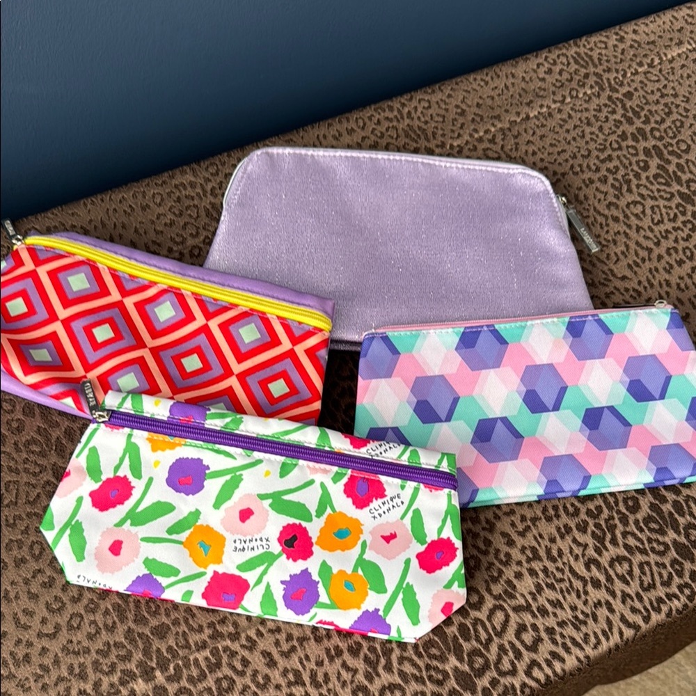 Cinique/Lancome Zippered Pouches